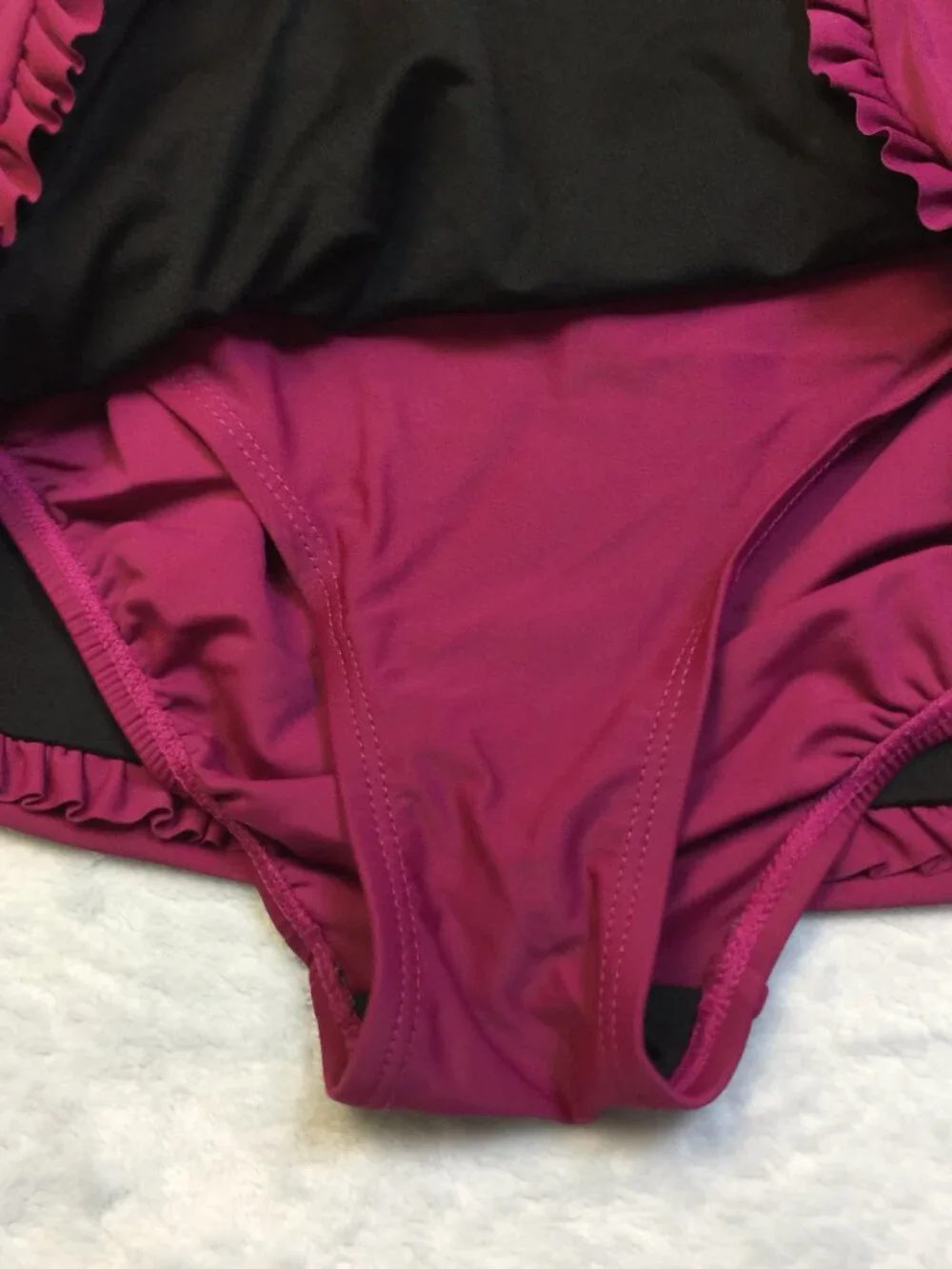 Shore Shapes Swimwear One Piece Size 10 Womans Pink Wireless Retro Pinup Resort